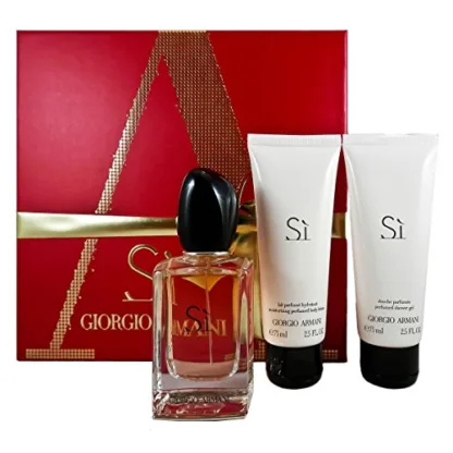 Giorgio Armani Si Gift Set 50ml EDP + 75ml Shower Gel + 75ml Body Lotion