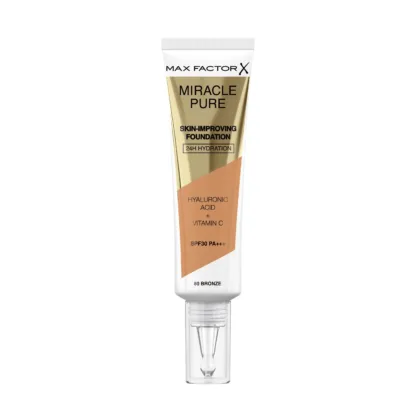Max Factor Miracle Pure Skin-Improving Foundation SPF30 30ml - 80 Bronze