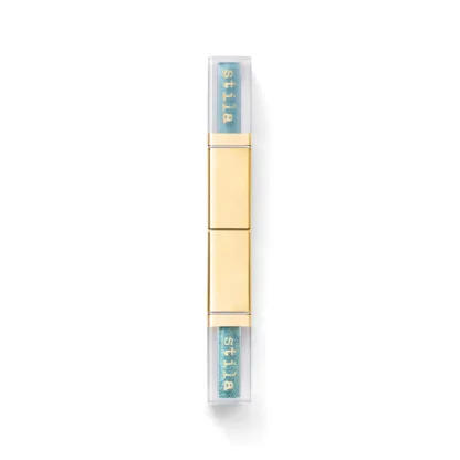 Stila Double Dip Suede Shade & Glitter & Glow Liquid Eye Shadow 2 x 2.25ml - Beach Wave