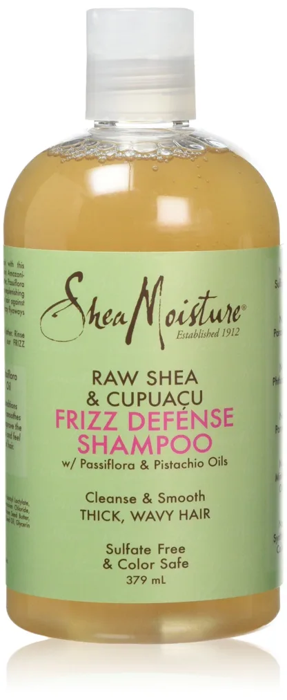 Shea Moisture Raw Shea & Cupuacu Frizz Defense Shampoo 379ml