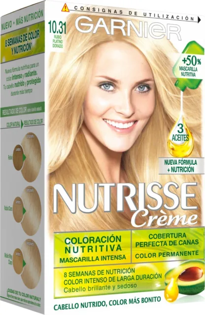 Garnier Nutrisse Crème Permanent Nourishing Hair Colour - 9 Very Light Blonde