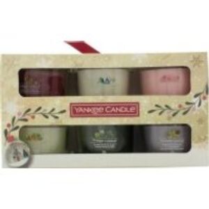 Yankee Candle Votive Candle Gift Set 6 x 37g Votive Candle (Snow Globe Wonderland