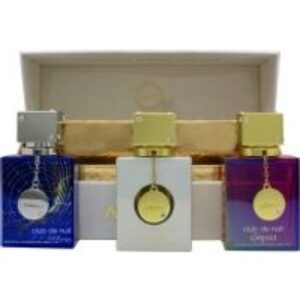 Armaf Parfum A Collector's Pride Gift Set 30ml Club De Nuit Blue Iconic EDP + 30ml Club de Nuit Untold EDP + 30ml Club de Nuit White Imperiale EDP