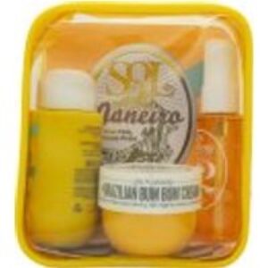 Sol De Janeiro Bum Bum Jet Gift Set 50ml Brazilian Bum Bum Body Cream + 90 Shower Gel + 30ml Cheirosa '62 Body Mist