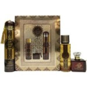 Ard Al Zaafaran Shams Al Emarat Khususi Gift Set 100ml EDP + 250ml Body Mist + 300ml Air Freshener