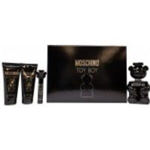 Moschino Toy Boy Gift Set 100ml EDP + 100ml Bath & Shower Gel + 100ml After Shave Balm + 10ml EDP
