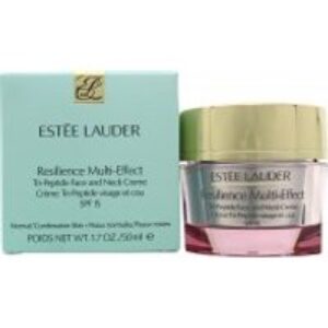 Estee Lauder Resilience Multi-Effect Tri-Peptide Face & Neck Cream SPF15 50ml - For Normal/Combination Skin