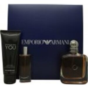 Giorgio Armani Emporio Armani Stronger With You Gift Set 100ml EDT + 15ml EDT + 75ml Shower Gel