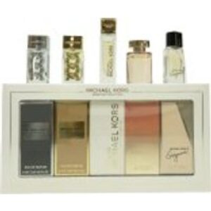 Michael Kors Fragrance Gift Set 5ml Gorgeous! EDP + 4ml Wonderlust EDP + 5ml Sexy Amber EDP + 5ml Pour Femme EDP + 5ml Pour Homme EDP